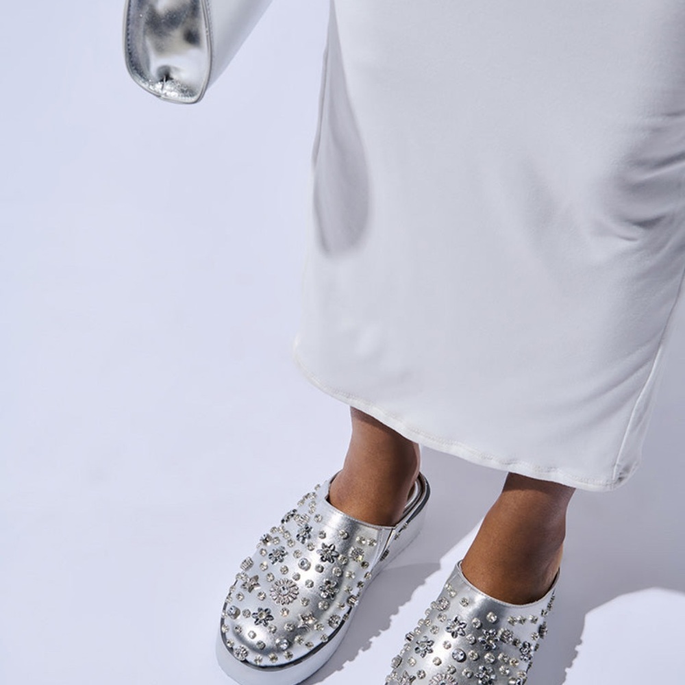 AZALEA WANG VIRTUOUS SILVER FLATFORM